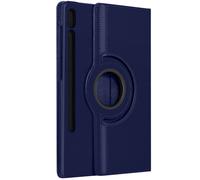 Housse Tablette Avizar Etui folio pour Samsung Galaxy Tab S9 Support rotatif Paysage Portrait bleu nuit