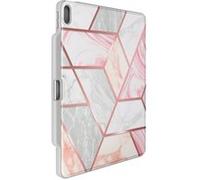 Supcase Étui intégral pour iPad Air 13 (2024/2025/2026) avec rabat support Blanc/Rose