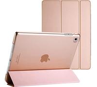 Étui intelligent pour Apple iPad Air 1ère génération (modèle A1474, A1475, A1476) - Coque magnétique fine avec fonction veille/réveil automatique (or rose)