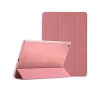Étui intelligent pour Apple iPad Air 2/2ème génération A1566 A1567 avec fonction veille/réveil automatique magnétique Rose