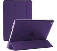 Étui intelligent pour Apple iPad Air 2/2ème génération A1566 A1567 avec fonction veille/réveil magnétique automatique (violet)