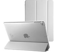 Étui intelligent pour Apple iPad Air 2/2ème génération A1566 A1567 avec fonction veille/réveil magnétique automatique (blanc)