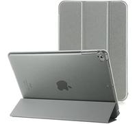 Étui intelligent pour Apple iPad Air 2/2ème génération A1566 A1567 avec fonction veille/réveil magnétique automatique (argenté)