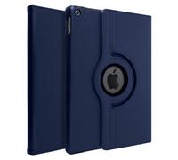 Etui pour iPad 9 2021 iPad 8 2020 iPad 7 2019 Intégrale Support Rotatif 360° Bleu nuit