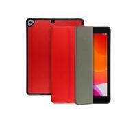 Etui iPad 9 2021 iPad 8 2020 iPad 7 2019 Support Design Fin Rouge