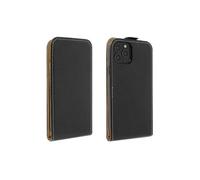 Etui iPhone 12 Pro Max Clapet Vertical Protection Porte-carte Noir