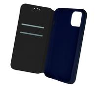 Etui iPhone 13 Mini Clapet Portefeuille Fonction Support Vidéo Bleu nuit