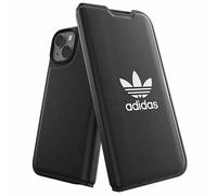 Étui iPhone 14 Adidas Booklet BASIC noir et blanc