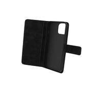 Etui pour iPhone 14 Plus Folio Portefeuille Support Vidéo Effet Mat Soft Touch noir
