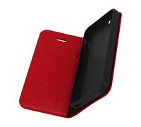 Étui iPhone 5 / 5S / SE en cuir veritable et finition surpiqué - Rouge