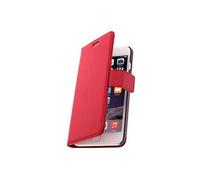 Étui à clapet avec fonction support pour Apple iPhone 6 Plus/ iPhone 6s Plus - Rouge