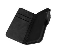 Étui iPhone SE 2022 / 2020 et 8 / 7 Effet Daim Support Vidéo Forcell noir