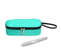 Étui isotherme portable pour médicaments 8,27 x 4,33 x 2,56 pouces, rangement de voyage imperméable avec bouclier thermique | Transport de routine Voyage de bureau M