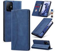 Étui Jasonyu de protection magnétique, en cuir synthétique de qualité supérieure, résistant aux chocs, avec support et emplacements pour cartes, pour Xiaomi Mi 11T 5G/Mi 11T Pro 5G