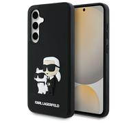 Étui Karl Lagerfeld 3D Rubber Karl&Choupette pour Samsung Galaxy S24 FE