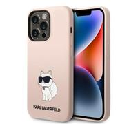 Karl Lagerfeld Etui en silicone Choupette, Rose - iPhone 14 Pro Max