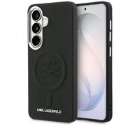 Étui Karl Lagerfeld Embossed Ring Initials MagSafe pour Samsung Galaxy S26, noir