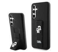 Étui Karl Lagerfeld Gripstand Saffiano pour Galaxy S23 FE, noir