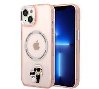Étui Karl Lagerfeld Iconic Karl&Choupette MagSafe pour iPhone 14 Plus