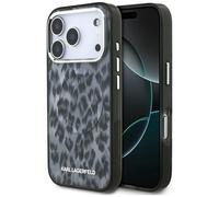 Karl Lagerfeld Iml Leopard Pattern Magsafe Iphone 17 Pro Phone Case Noir