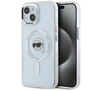 Coque Téléphone - Karl Lagerfeld - Iphone 15 - Transparent - Compatible Magsafe - Élégante