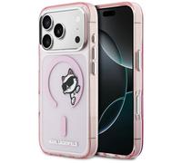 Étui Karl Lagerfeld IML Peekaboo MagSafe pour iPhone 17 Pro, rose