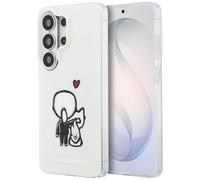 Étui Karl Lagerfeld Karl&Choupette MagSafe pour S26 Ultra, transparent