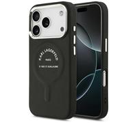 Etui Karl Lagerfeld Karl RSG Logo MagSafe do iPhone 17 Pro czarny