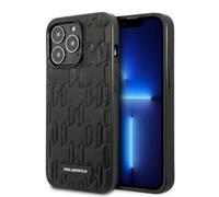 Karl Lagerfeld KLHCP13XMNMP1K Coque Rigide pour iPhone 13 Pro Max 6,7" Noir/Noir
