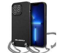 Étui Karl Lagerfeld pour iPhone 13 Pro Max, coque rigide noire
