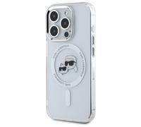 Coque pour iPhone 15 Pro Max Imprimé IML K et CH Compatible MagSafe Transparent