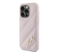 Coque Karl en TPU rigide pour Apple iPhone 15 Pro Max 6.7 - rose