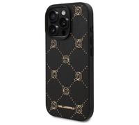 Étui Karl Lagerfeld pour iPhone 16 Pro Max 6.9 noir étui rigide Magsafe Karl Head