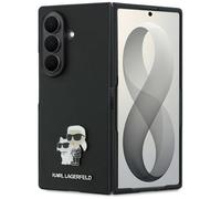 Étui Karl Lagerfeld Saffiano Karl&Choupette Pin pour Samsung Galaxy Z Fold8 Ultra, noir