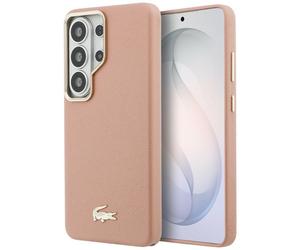 Étui Lacoste Champs-Élysées Gold Logo MagSafe pour Samsung Galaxy S26 Ultra tulle
