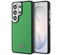 Coque officielle LACOSTE Galaxy S26 ULTRA série Petit Piqué Métal Logo MagSafe vert