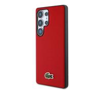 Étui Lacoste Iconic Petit Pique Woven Logo MagSafe pour Samsung Galaxy S25 Ultra reuge