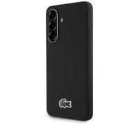 Étui Lacoste Iconic Petit Pique Woven Logo pour Samsung Galaxy A56 noir
