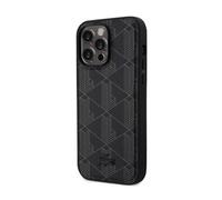 Étui Lacoste LCHMP15LPBSK Blend Monogram Noir - iPhone 15 Pro