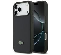 Étui Lacoste Petit Pique Lacquer pour iPhone 17 Pro Max bleu marine