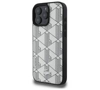 Étui Lacoste pour iPhone 16 Pro Max 6.9 beige étui rigide Mono Farine MagSafe