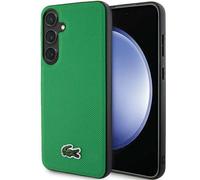 Étui Lacoste pour Samsung S24+ S926 vert étui rigide Iconic Petit Pique MagSafe