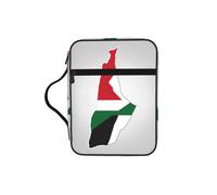 Étui léger et durable pour tablette Motif drapeau de Palestine Map01