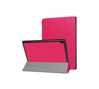 Etui Lenovo Tab4 10-X304F - 4G/LTE Smartcover pliable rose Cuir Style avec stand - Housse coque de protection Lenovo Tab 4 10 X304F 10,1 pouces - Accessoires tablette pochette XEPTIO : Exceptional Smart case ! Rose