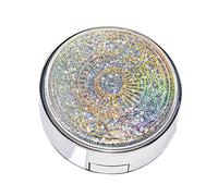 Etui Lentilles de Contact, Fille magique, Plastique de haute qualité, Mini Ètui de Lentilles, Boite de Contact Portable Kit de à l'Extérieur, Voyages avec Miroir Pincette Bâton Bouteille