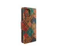 Etui Liège pour iPhone 15 Pro Max Clapet Portefeuille Support Victorien
