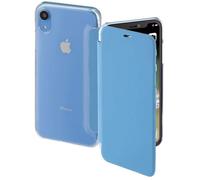 Étui livret bleu transparent pour Apple iPhone XR