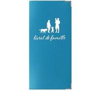 Etui livret de famille BLEU PETROLE made in France protège document COLOR POP BLEU PETROLE G