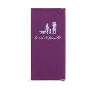 Etui livret de famille Violet fabrication Française Documents officiels mariage naissance