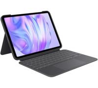 Logitech Combo Touch - Clavier et étui - avec trackpad - rétroéclairé - Apple Smart connector - AZERTY - Français - graphite - pour Apple 11-inch iPad Pro (M4)
